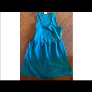 Turquoise dress